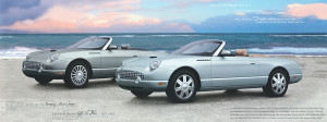 2004 Ford Thunderbird 'Feature Car' - 'Pacific Coast Roadster' and 'Light Ice Blue'