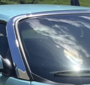 2002 to 2005 Thunderbird OEM Windshield Reveal Chrome Molding