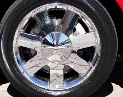 2002-2003 thunderbird oem 7 spoke chrome wheel