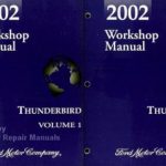 2002 Thunderbird Ford Factory Workshop Repair Manuals