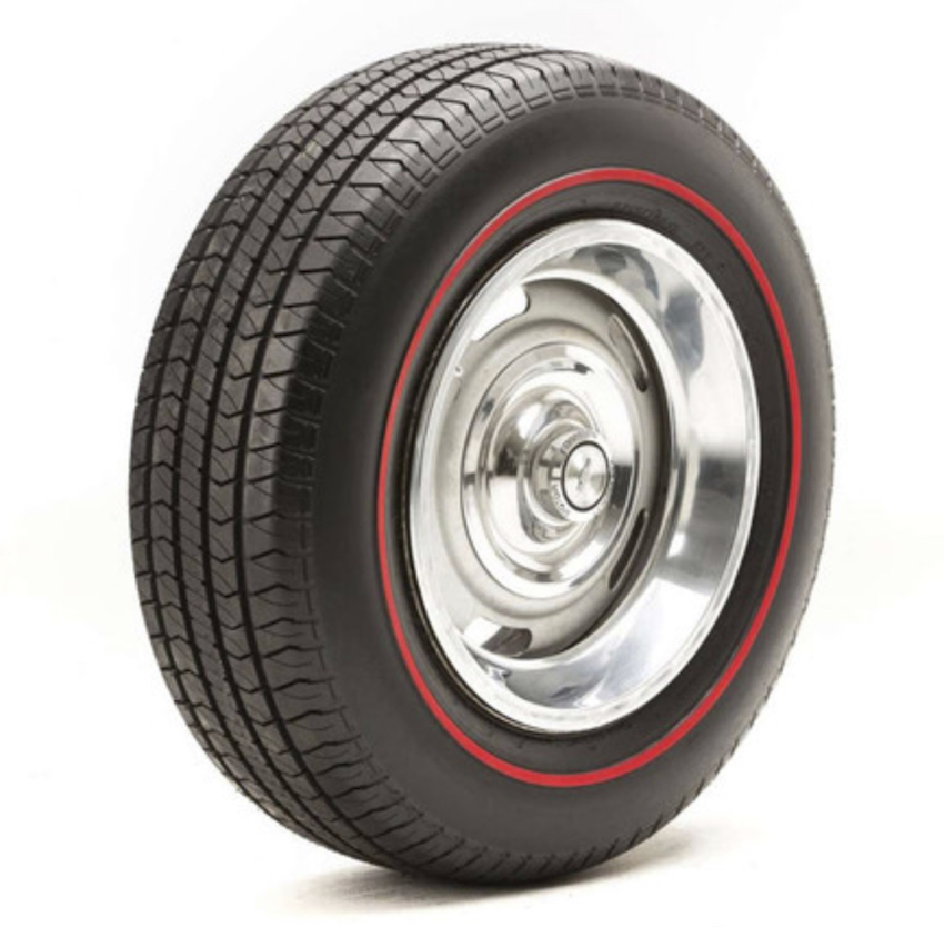2002 to 2005 Ford Thunderbird OEM size Redline Tires Set of Four