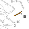OEM Thunderbird Soft Top Side Molding/Strap - 2002-2005