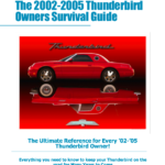 'The 2002-2005 Thunderbird Owners Survival Guide' - One of a Kind!