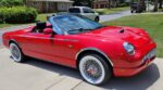 2005 Thunderbird With Wire Wheels, Side Accent Trim, Hood Scoop Trim, Headlight Visors, Classic Tonneau and Wheel Well trim