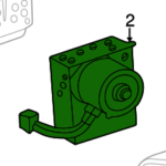 2004 Thunderbird Hydraulic Brake Control Unit - HCU - Part #: 6W4Z2C286AA