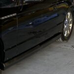 Side Angle View of 2002 Thunderbird California Custom Low Side Skirt Valence and matching Rear Ground Effects